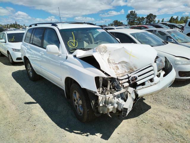 TOYOTA HIGHLANDER 2004 with VIN JTEDP21A440001699 - Photo from auction