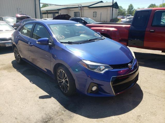 TOYOTA COROLLA L 2015 with VIN 2T1BURHE7FC350385 - Photo from auction