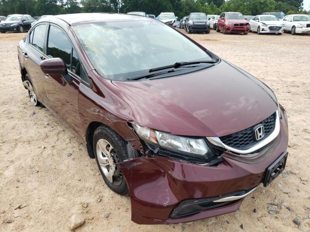 HONDA CIVIC LX 2015 with VIN 19XFB2F58FE078495 - Photo from auction
