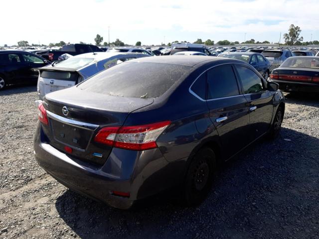 Photo 4 from auction – 2014 NISSAN SENTRA S with VIN 3N1AB7AP1EL644333
