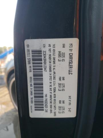 Photo 10 from auction – 2008 CHRYSLER 300 LX with VIN 2C3KA43R48H123447