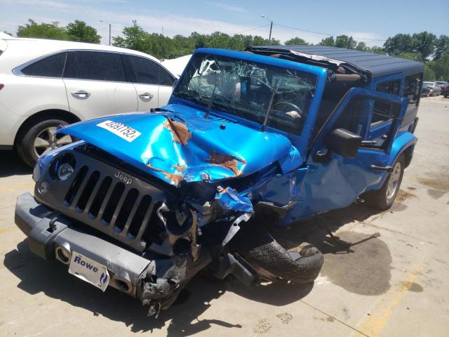Photo 9 from auction – 2014 JEEP WRANGLER U with VIN 1C4BJWDG7EL161032