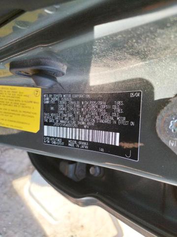 Photo 10 from auction – 2004 TOYOTA HIGHLANDER with VIN JTEEP21A540055291