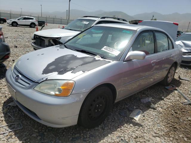 Photo 2 from auction – 2002 HONDA CIVIC EX with VIN 2HGES25772H536400