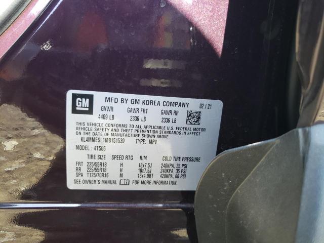 Photo 10 from auction – 2021 BUICK ENCORE GX with VIN KL4MMESL1MB151539