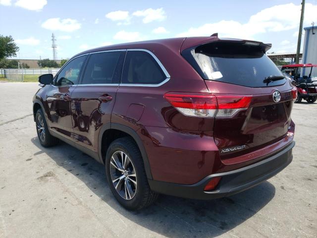 Photo 3 from auction – 2019 TOYOTA HIGHLANDER with VIN 5TDZZRFH6KS360811