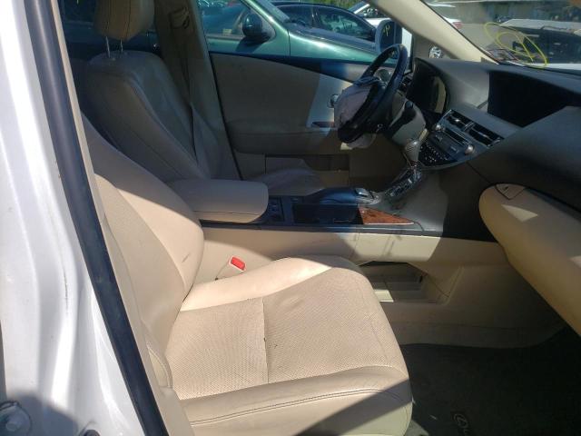 Photo 5 from auction – 2013 LEXUS RX 350 BAS with VIN 2T2BK1BA3DC220593