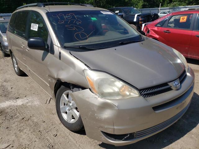 TOYOTA SIENNA CE 2005 with VIN 5TDZA23C85S374253 - Photo from auction