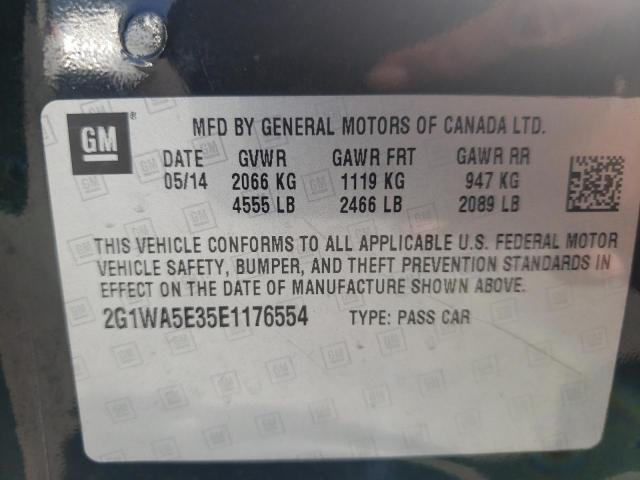 Photo 10 from auction – 2014 CHEVROLET IMPALA LIM with VIN 2G1WA5E35E1176554