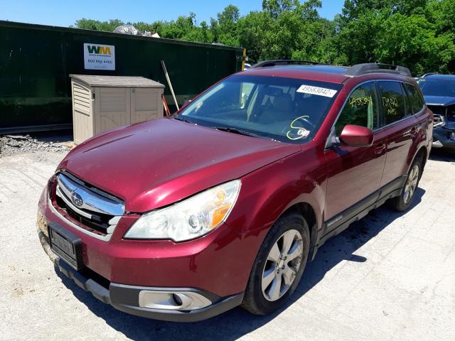 Photo 2 from auction – 2011 SUBARU OUTBACK 2. with VIN 4S4BRBGC1B3314988