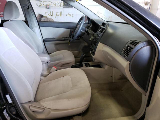 Photo 5 from auction – 2005 KIA SPECTRA LX with VIN KNAFE121655101185