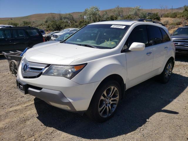 Photo 2 from auction – 2009 ACURA MDX TECHNO with VIN 2HNYD28429H523534