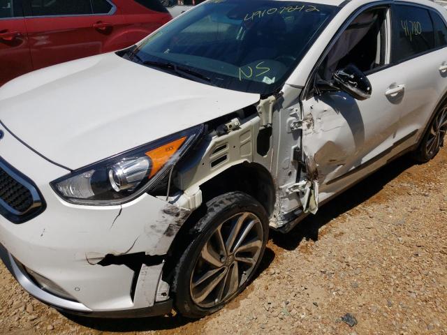 Photo 9 from auction – 2018 KIA NIRO TOURI with VIN KNDCE3LC3J5143695
