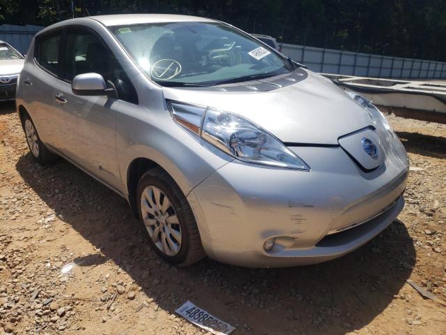 NISSAN LEAF S 2015 with VIN 1N4AZ0CP2FC302325 - Photo from auction