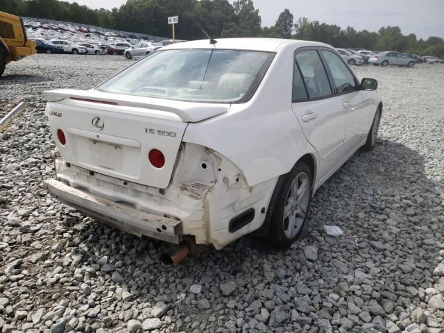 Photo 4 from auction – 2001 LEXUS IS 300 with VIN JTHBD182210012790
