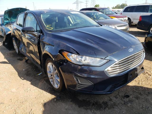 FORD FUSION SE 2020 with VIN 3FA6P0LU4LR229067 - Photo from auction