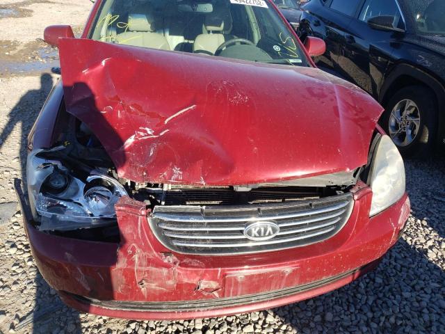 Photo 9 from auction – 2006 KIA OPTIMA LX with VIN KNAGE124865046139