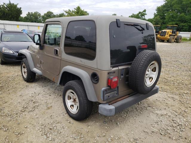Photo 3 from auction – 2004 JEEP WRANGLER X with VIN 1J4FA39S14P733811