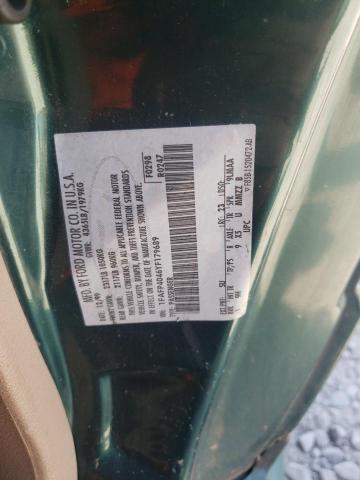 Photo 10 from auction – 2000 FORD MUSTANG with VIN 1FAFP4046YF179689