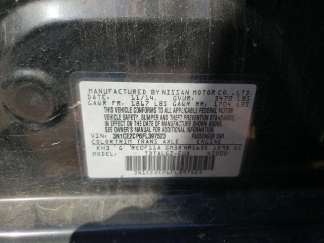 Photo 10 from auction – 2015 NISSAN VERSA NOTE with VIN 3N1CE2CP6FL397523