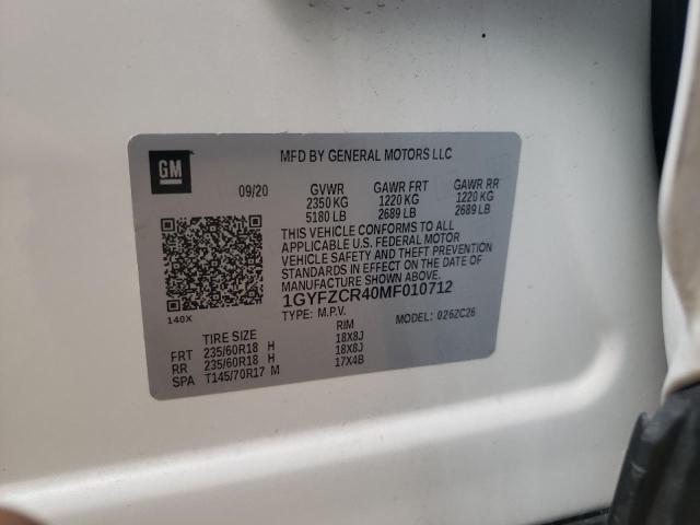 Photo 10 from auction – 2021 CADILLAC XT4 PREMIU with VIN 1GYFZCR40MF010712