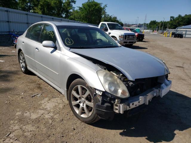 INFINITI G35 2006 with VIN JNKCV51F06M606283 - Photo from auction