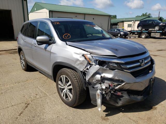 HONDA PILOT EXL 2017 with VIN 5FNYF6H58HB101014 - Photo from auction