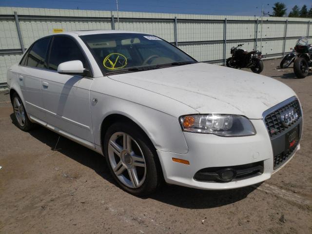 AUDI A4 2.0T QU 2008 with VIN WAUDF78EX8A088888 - Photo from auction