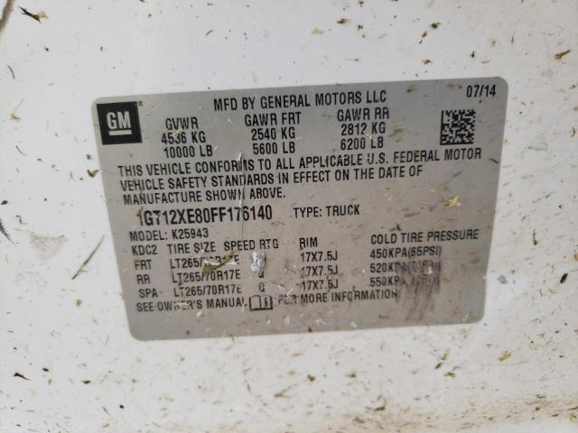 Photo 10 from auction – 2015 GMC SIERRA K25 with VIN 1GT12XE80FF176140