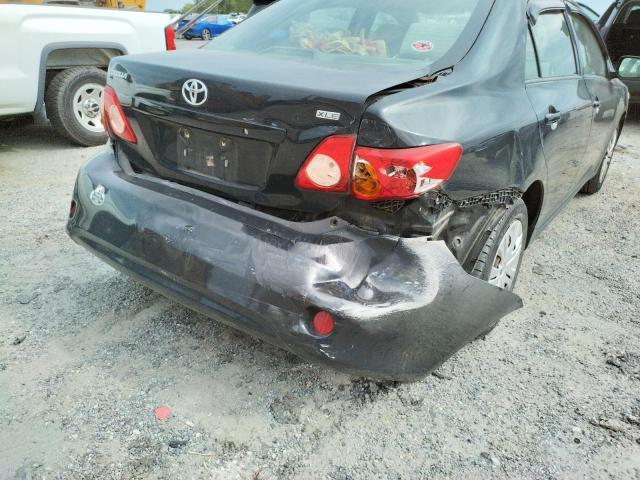 Photo 9 from auction – 2009 TOYOTA COROLLA BA with VIN 1NXBU40E89Z035998