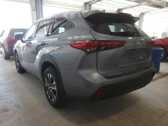 Photo 3 from auction – 2020 TOYOTA HIGHLANDER with VIN 5TDGZRBH0LS003137