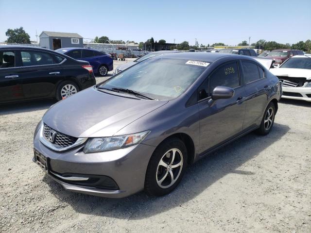 Фото 2 с аукциона – 2015 HONDA CIVIC SE с VIN 19XFB2F72FE703166