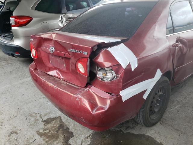 Photo 9 from auction – 2005 TOYOTA COROLLA CE with VIN 1NXBR32E15Z415705