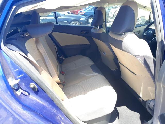Photo 6 from auction – 2016 TOYOTA PRIUS with VIN JTDKBRFU6G3511741