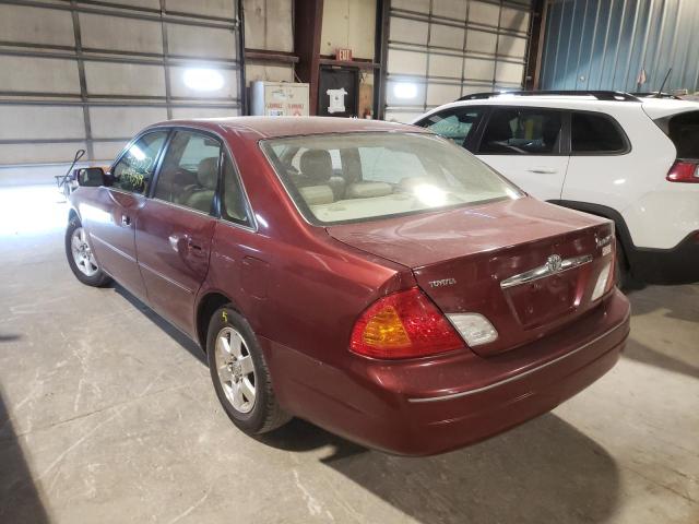 Photo 3 from auction – 2000 TOYOTA AVALON XL with VIN 4T1BF28B1YU065903