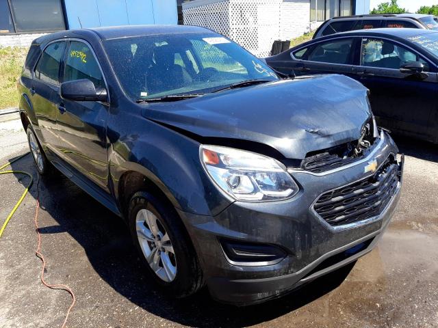 CHEVROLET EQUINOX LS 2017 with VIN 2GNALBEK7H1534671 - Photo from auction