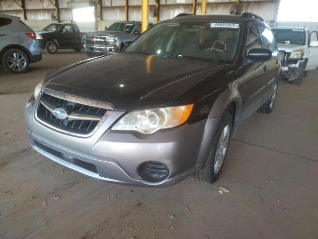 Photo 2 from auction – 2009 SUBARU OUTBACK with VIN 4S4BP60C397338087