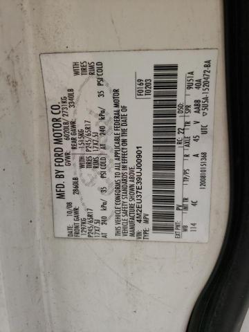 Photo 10 from auction – 2009 MERCURY MOUNTAINEE with VIN 4M2EU37E39UJ00901