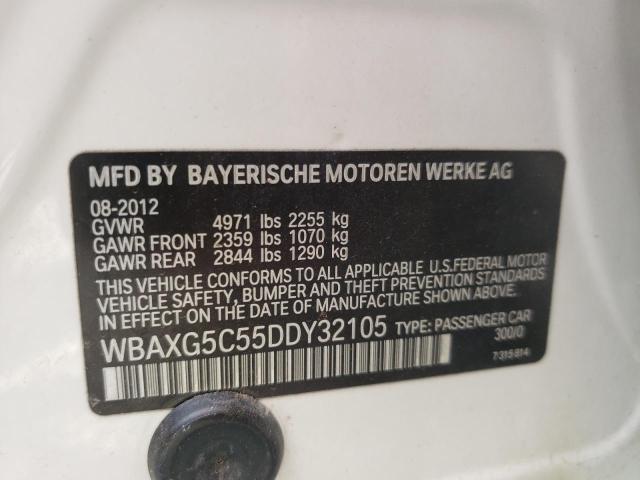 Photo 10 from auction – 2013 BMW 528 I with VIN WBAXG5C55DDY32105