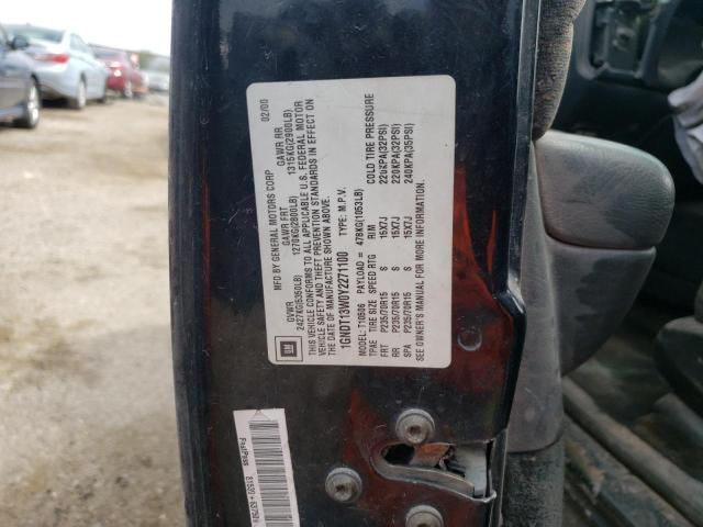 Photo 10 from auction – 2000 CHEVROLET BLAZER with VIN 1GNDT13W0Y2271100