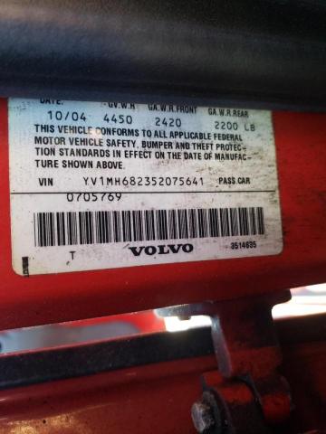 Photo 10 from auction – 2005 VOLVO S40 T5 with VIN YV1MH682352075641