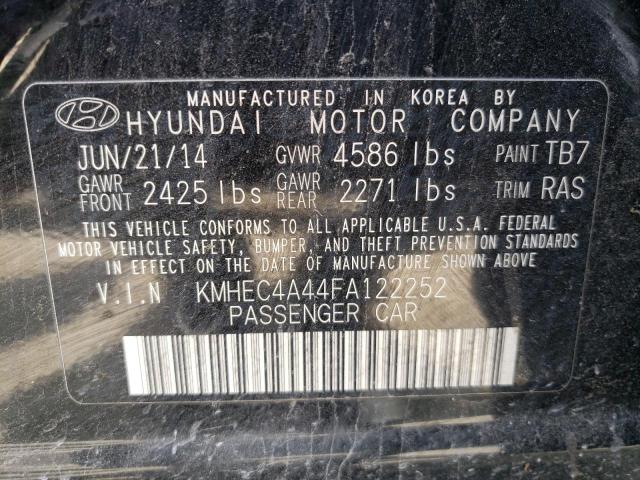 Photo 10 from auction – 2015 HYUNDAI SONATA HYB with VIN KMHEC4A44FA122252