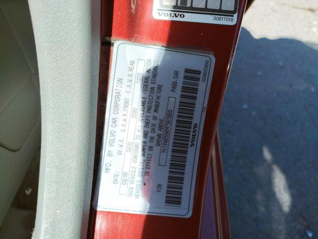 Photo 10 from auction – 2000 VOLVO V40 with VIN YV1VW2556YF561830