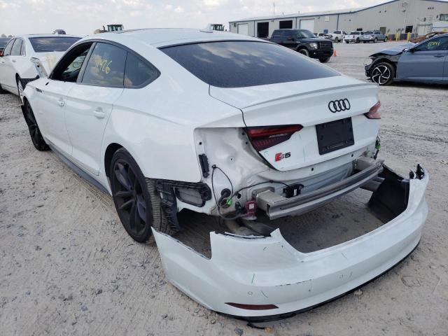 Photo 3 from auction – 2018 AUDI S5 PRESTIG with VIN WAUC4CF58JA052667