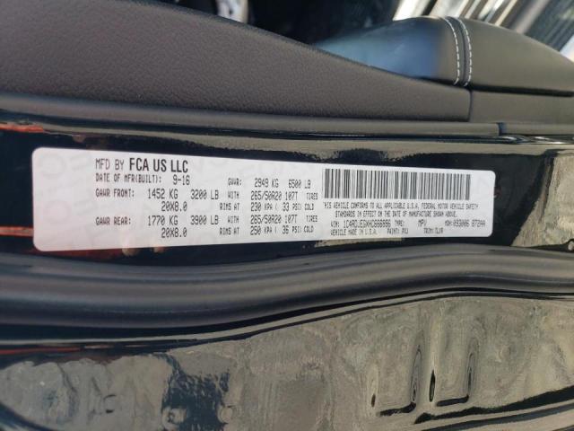 Photo 10 from auction – 2017 DODGE DURANGO CI with VIN 1C4RDJEGXHC666896
