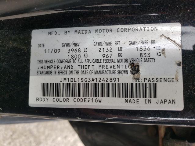 Photo 10 from auction – 2010 MAZDA 3 I with VIN JM1BL1SG3A1242891