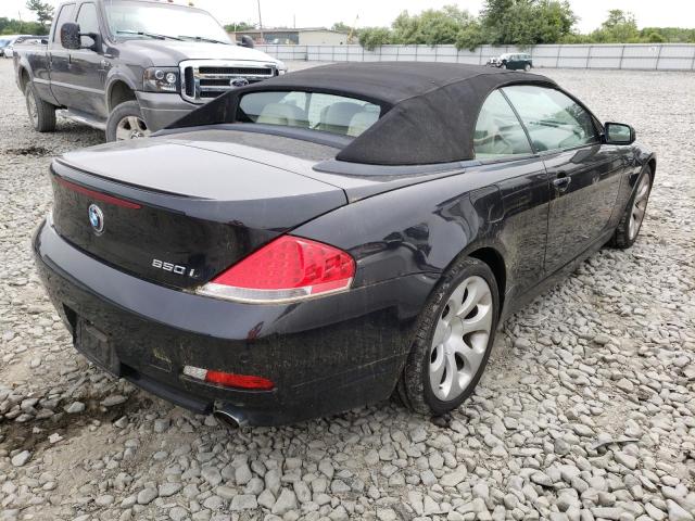 Photo 4 from auction – 2007 BMW 650 I with VIN WBAEK13567CN83354