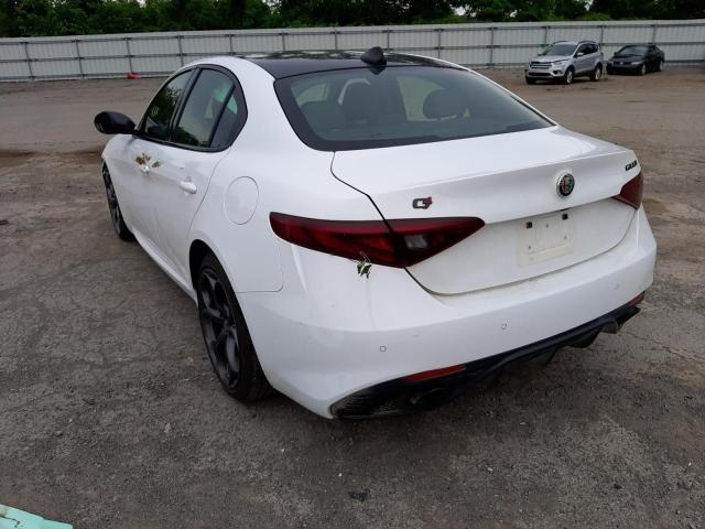 Photo 3 from auction – 2019 ALFA ROMEO GIULIA with VIN ZARFANAN2K7601019
