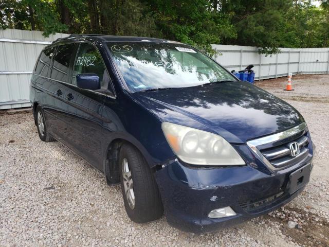 HONDA ODYSSEY EX 2006 with VIN 5FNRL38696B007791 - Photo from auction