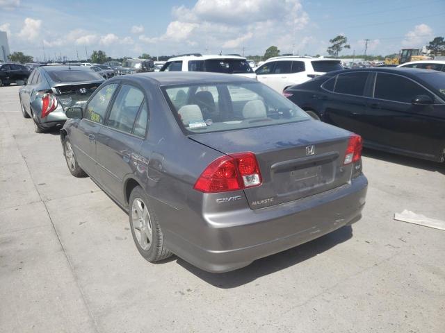 Photo 3 from auction – 2005 HONDA CIVIC EX with VIN 2HGES26805H571789